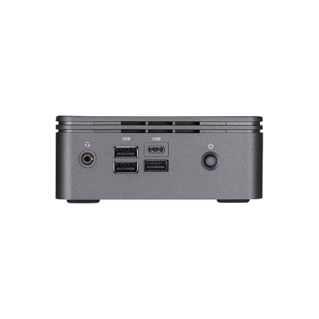 Gigabyte BRIX s GB-BRi3H-10110 (rev. 1.0) - Barebone - Ultra Compact PC Kit - 1 x Core i3 10110U / 2.1 GHz - RAM 0 GB - UHD Graphics - GigE - 2