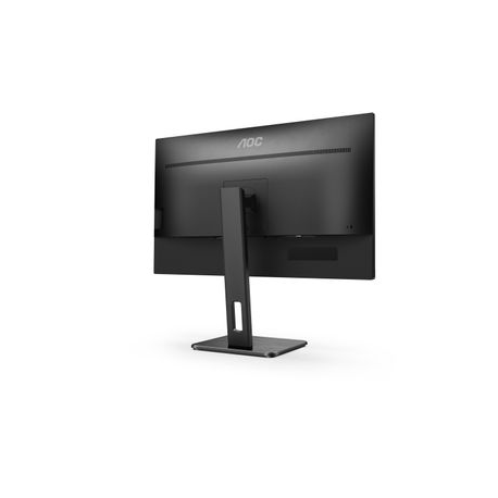 AOC 27P2Q - LED monitor - 27" - 1920 x 1080 Full HD (1080p) @ 75 Hz - IPS - 250 cd / m² - 1000:1 - 4 ms - HDMI, DVI, DisplayPort, VGA - speakers - black - 2