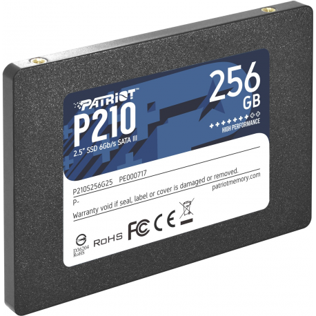 Patriot P210 - SSD - 256 GB - internal - 2.5" - SATA 6Gb / s - 0