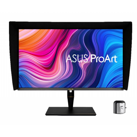 ASUS ProArt PA32UCX-PK - LED monitor - 32" - 3840 x 2160 4K @ 65 Hz - IPS - 1200 cd / m² - 1000:1 - HDR10 - 5 ms - 3xHDMI, DisplayPort, Thunderbolt 3 - speakers - black - with X-Rite i1 Display Pro - 6