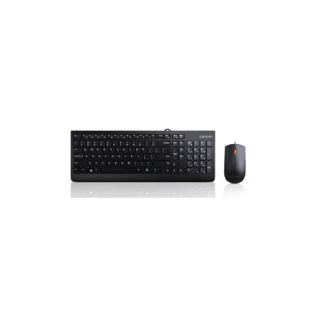 Lenovo 300 USB Combo - Keyboard and mouse set - USB - US - for IdeaPad 1 14; 3 14; 5 14; 5 Pro 14; ThinkBook 14s Yoga G2 IAP; V15; Yoga Slim 7 Pro 14 - 2
