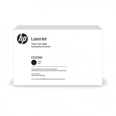 HP 59X Black Contractual LaserJet Toner Cartridge - 2