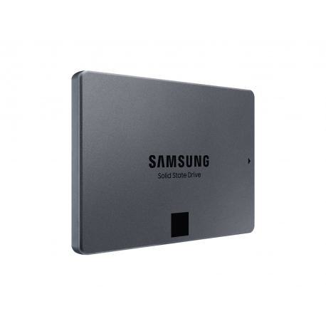 Samsung 870 QVO MZ-77Q1T0BW - SSD - encrypted - 1 TB - internal - 2.5" - SATA 6Gb / s - buffer: 1 GB - 256-bit AES - TCG Opal Encryption - 7