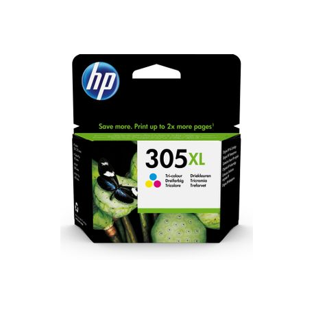 HP 305XL - 5 ml - High Yield - colour (cyan, magenta, yellow) - original - ink cartridge - for Deskjet 23XX, 27XX, 41XX; DeskJet Plus 41XX; Envy 60XX, 6420; ENVY Pro 64XX - 0
