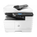 HP LaserJet MFP M443nda - Multifunction printer - B/W - laser - A3/Ledger (297 x 432 mm) (original) - A3/Ledger (media) - up to 25 ppm (copying) - up to 25 ppm (printing) - 350 sheets - USB 2.0, LAN