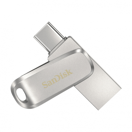 SanDisk Ultra Dual Drive Luxe - USB flash drive - 128 GB - USB 3.1 Gen 1  /  USB-C - 0