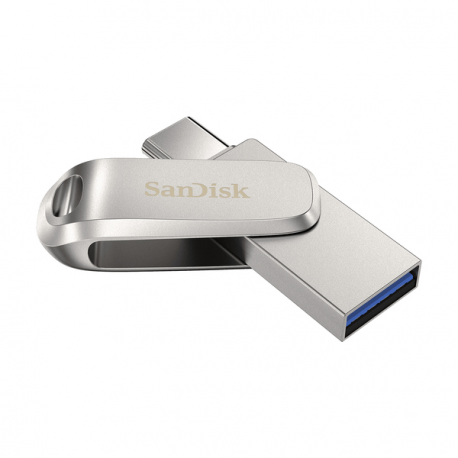 SanDisk Ultra Dual Drive Luxe - USB flash drive - 128 GB - USB 3.1 Gen 1  /  USB-C - 8