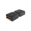 DeLOCK Adapter Displayport female > Displayport female Gender Changer - DisplayPort gender changer - DisplayPort (F) to DisplayPort (F) - black