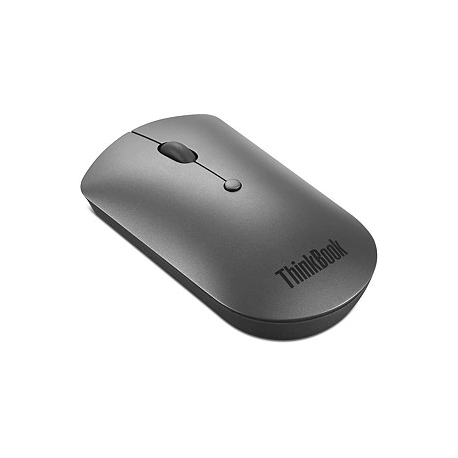 Lenovo ThinkPad Silent - Mouse - right and left-handed - blue optical - 3 buttons - wireless - Bluetooth 5.0 - iron grey - retail - for ThinkCentre M80t Gen 3; ThinkCentre neo 50; ThinkPad T14s Gen 3; V50t Gen 2-13 - 5