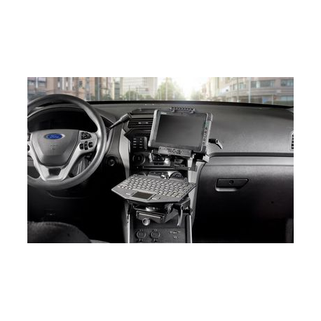 Gamber-Johnson Vehicle Docking Station - No RF - Docking station - VGA, HDMI - 10Mb LAN - with LIND 20-60V Material Handling Isolated Power Adapter - for Zebra XPAD L10; XSLATE L10 - 5