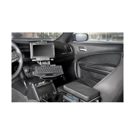Gamber-Johnson Vehicle Docking Station - No RF - Docking station - VGA, HDMI - 10Mb LAN - with LIND 20-60V Material Handling Isolated Power Adapter - for Zebra XPAD L10; XSLATE L10 - 6