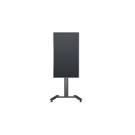 Multibrackets Public Display Stand 180 HD Single - Stand - for flat panel - lockable - aluminium - black - screen size: 55"-80" - mounting interface: up to 800 x 500 mm - 12