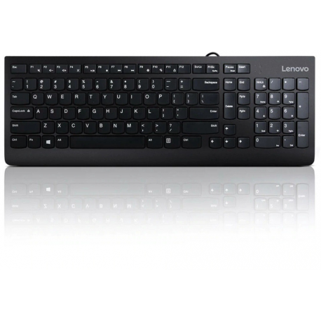 Lenovo 300 - Keyboard - USB - US - for IdeaPad 1 14; 3 14; 5 14; 5 Pro 14; ThinkBook 14s Yoga G2 IAP; V15; Yoga Slim 7 Pro 14 - 2