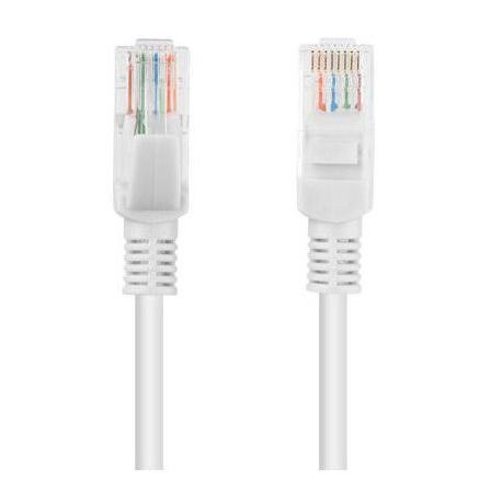 Lanberg - Patch cable - RJ-45 (M) to RJ-45 (M) - 20 m - UTP - CAT 5e - molded, snagless, stranded - grey, RAL 7035 - 0