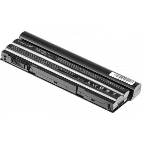 Green Cell - Laptop battery (equivalent to: Dell T54FJ, Dell 8858X) - Lithium Ion - 9-cell - 6600 mAh - black - for Dell Latitude E5420, E5430, E5520, E5530, E6420, E6430, E6440, E6520, E6530, E6540 - 1