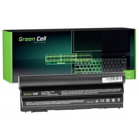 Green Cell - Laptop battery (equivalent to: Dell T54FJ, Dell 8858X) - Lithium Ion - 9-cell - 6600 mAh - black - for Dell Latitude E5420, E5430, E5520, E5530, E6420, E6430, E6440, E6520, E6530, E6540 - 4