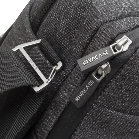 NB BACKPACK LANTAU 15.6"/8831 BLACK MELANGE RIVACASE - 11