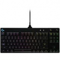 Logitech G Pro Mechanical Gaming Keyboard - Keyboard - backlit - USB - Pan Nordic - key switch: GX Blue Clicky - black