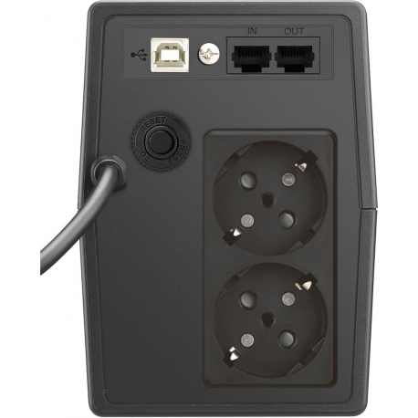 PowerWalker VI 800 SCL FR - UPS - AC 162-290 V - 480 Watt - 800 VA - 9 Ah - USB - output connectors: 2 - 3