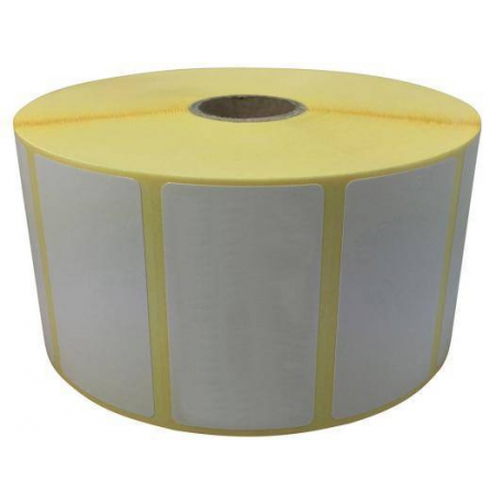 Zebra Z-Perform 1000T - Matte - permanent acrylic adhesive - white - 25.4 x 50.8 mm 30960 label(s) (12 roll(s) x 2580) paper - for TLP 2722, 28XX; Zebra GX420; GK Series GK420; G-Series GC420; TLP 2722, 28XX, 3742, 38XX - 1