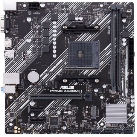 ASUS PRIME A520M-K - Motherboard - micro ATX - Socket AM4 - AMD A520 Chipset - USB 3.2 Gen 1 - Gigabit LAN - onboard graphics (CPU required) - HD Audio (8-channel) - 0