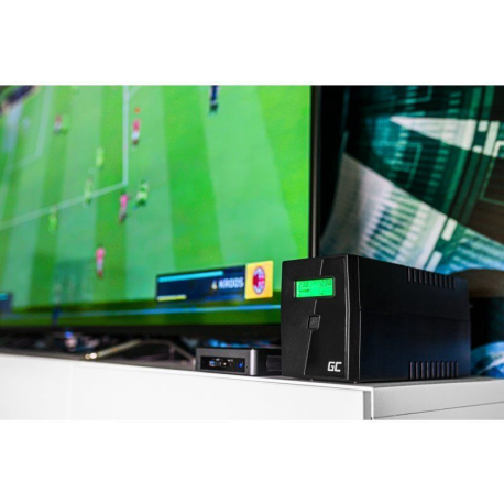 Green Cell Micropower 600VA - UPS - AC 220/230/240 V - 360 Watt - 600 VA 7 Ah - USB - output connectors: 2 - 4