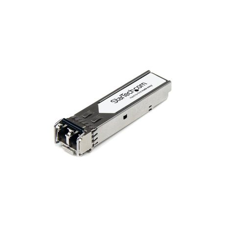 StarTech.com HPE J9150D Compatible SFP+ Module, 10GBASE-SR, 10GbE Multi Mode Fiber Optic Transceiver, 10GE Gigabit Ethernet SFP+, LC Connector, 300m, 850nm, DDM, HPE FlexFabric, 6120XG, 6120G - Lifetime Warranty (J9150D-ST) - SFP+ transceiver module (equivalent to: HP J9150D) - 10 GigE - 10GBase-SR - LC multi-mode - up to 300 m - 850 nm - for HPE Aruba 2930F 12, 2930F 8G, 2930M 40, 6300, 6405 48, 6405 96, 64XX, 72XX, 83XX; CX 8360 - 0