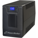 PowerWalker VI 600 SCL FR - UPS - AC 162-290 V - 360 Watt - 600 VA - 7 Ah - USB - output connectors: 2