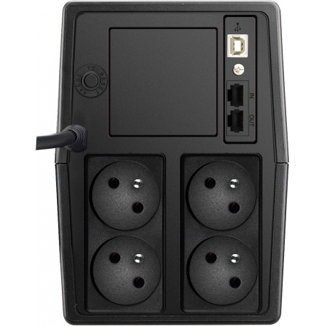 PowerWalker VI 600 SCL FR - UPS - AC 162-290 V - 360 Watt - 600 VA - 7 Ah - USB - output connectors: 2 - 3