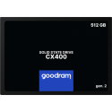 GOODRAM CX400 - Gen 2 - SSD - 512 GB - internal - 2.5" - SATA 6Gb / s