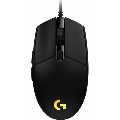Logitech Gaming Mouse G203 LIGHTSYNC - Mouse - optical - 6 buttons - wired - USB - black - 1