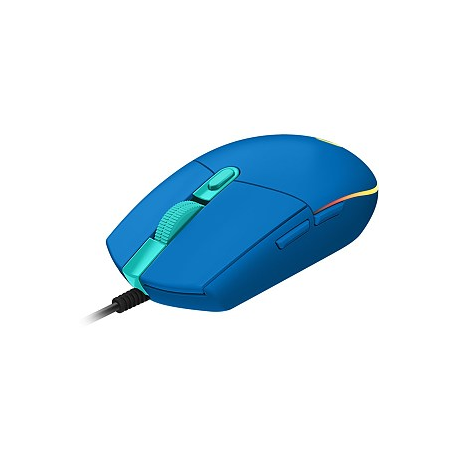 Logitech Gaming Mouse G102 LIGHTSYNC - Mouse - right-handed - optical - 6 buttons - wired - USB - blue - 2