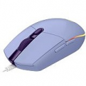 Logitech Gaming Mouse G102 LIGHTSYNC - Mouse - right-handed - optical - 6 buttons - wired - USB - lilac