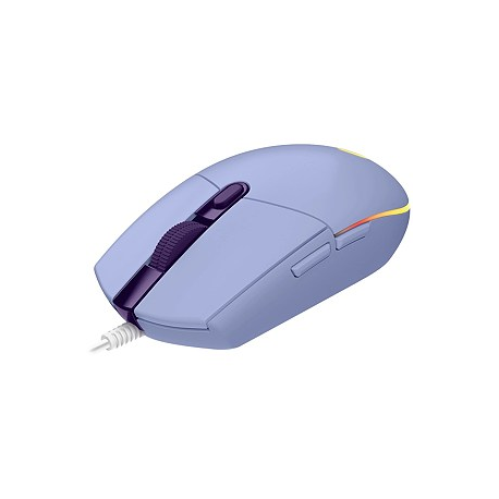 Logitech Gaming Mouse G102 LIGHTSYNC - Mouse - right-handed - optical - 6 buttons - wired - USB - lilac - 2
