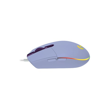 Logitech Gaming Mouse G102 LIGHTSYNC - Mouse - right-handed - optical - 6 buttons - wired - USB - lilac - 4