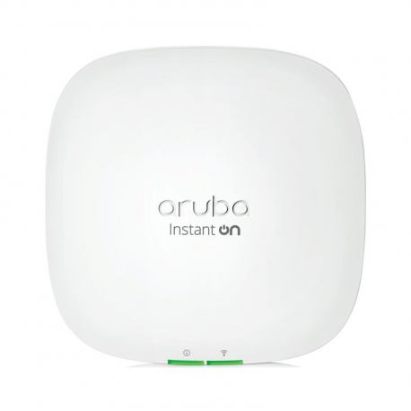 HPE Aruba Instant ON AP22 (RW) - Radio access point - Bluetooth, Wi-Fi 6 - 2.4 GHz, 5 GHz - wall  /  ceiling mountable - 3