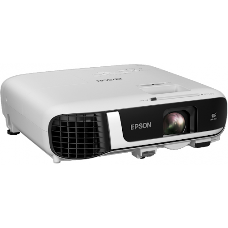 Epson EB-FH52 - 3LCD projector - 4000 lumens (white) - 4000 lumens (colour) - Full HD (1920 x 1080) - 16:9 - 1080p - 802.11n wireless  /  Miracast - white - 2