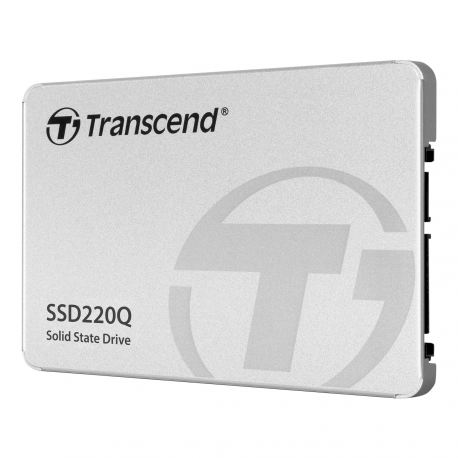 Transcend SSD220Q - SSD - 1 TB - internal - 2.5" - SATA 6Gb / s - 2