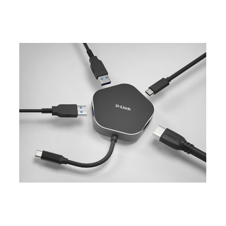 D-Link DUB-M420 - Docking station - USB-C / Thunderbolt 3 - HDMI - 1