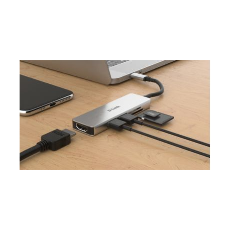 D-Link DUB-M530 - Docking station - USB-C / Thunderbolt 3 - HDMI - 3