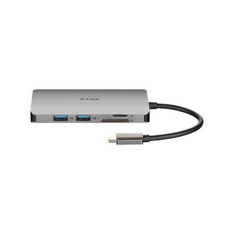 D-Link DUB-M810 - Docking station - USB-C / Thunderbolt 3 - HDMI - GigE - 2