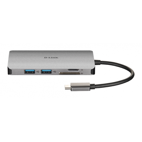 D-Link DUB-M810 - Docking station - USB-C / Thunderbolt 3 - HDMI - GigE - 6
