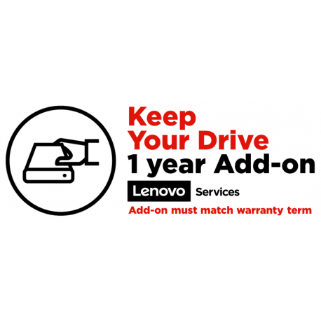 Lenovo Keep Your Drive - Extended service agreement - 1 year - 0