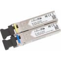 MikroTik S-3553LC20D - Kit - SFP (mini-GBIC) transceiver module - LC single-mode - up to 20 km