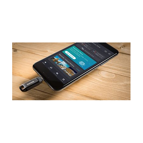 SanDisk Ultra Dual Drive Go - USB flash drive - 32 GB - USB 3.1 Gen 1  /  USB-C - 7