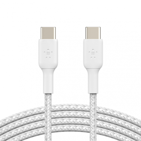 Belkin BOOST CHARGE - USB cable - USB-C (M) to USB-C (M) - 1 m - white - 2