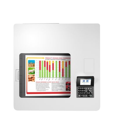 HP LaserJet Enterprise M554dn - Printer - colour - Duplex - laser - A4 / Legal - 1200 x 1200 dpi - up to 33 ppm (mono) / up to 33 ppm (colour) - capacity: 650 sheets - USB 2.0, Gigabit LAN, USB 2.0 host - 0