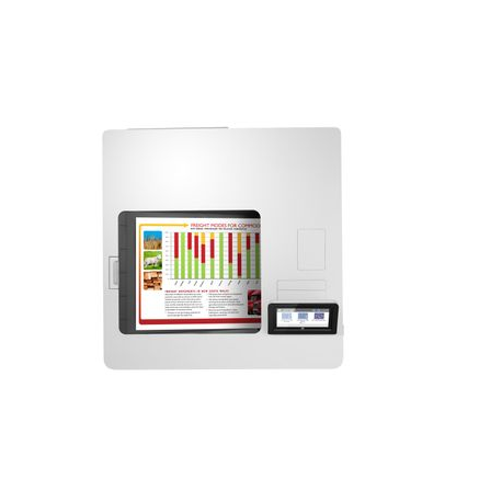 HP Color LaserJet Enterprise M555x - Printer - colour - Duplex - laser - A4 / Legal - 1200 x 1200 dpi - up to 38 ppm (mono) / up to 38 ppm (colour) - capacity: 650 sheets - USB 2.0, Gigabit LAN, Wi-Fi(n), USB 2.0 host - 4