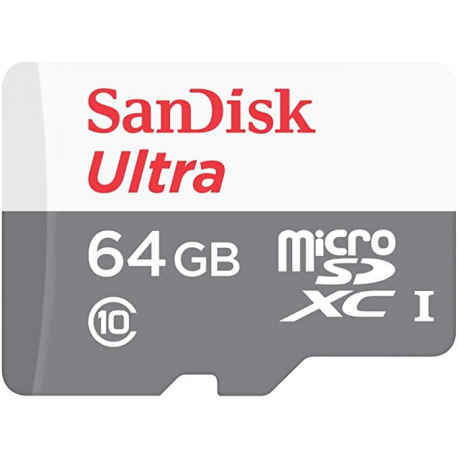 SanDisk Ultra - Flash memory card - 64 GB - Class 10 - microSDXC UHS-I - 0