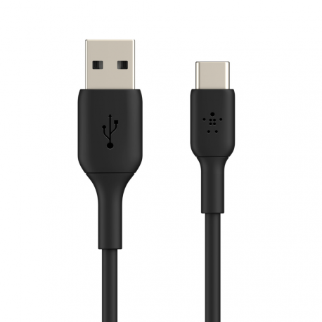 Belkin BOOST CHARGE - USB cable - USB-C (M) to USB (M) - 2 m - black - 2